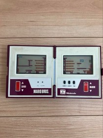 Nintendo Game &  Watch Mario Bros Retro Vintage Japan 1983 Used Working Japan