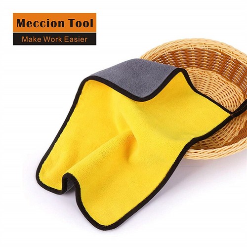 Ultra Thick Microfiber Plush Towel Cleaning No-Scratch Rag Polishing Detailing
