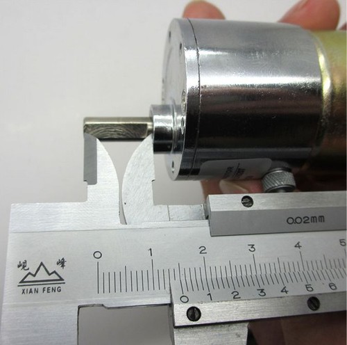 DC 24V 300 RPM 6mm Shaft High Torque Gear-Box Electric Motor