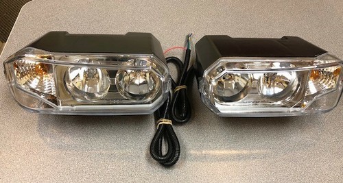 1 pair Hamsar snow plow light In Box NEW Halogen Snowplow Headlamp Kit