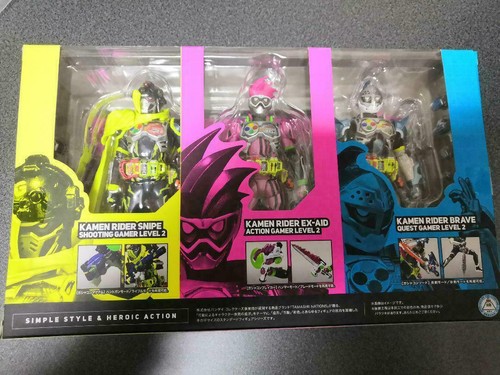 Figuarts Kamen Rider EX-AID Mighty Action X Beginning Set Bandai Masked S.H
