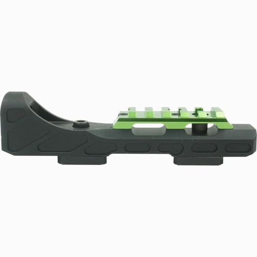 New Muzzy Bowfishing Tac Rail Reel Seat Black And Green Model # 1098