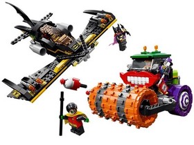 New LEGO DC Comics Super Heroes Batman The Joker Steam Roller. 76013. Discontin