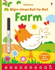 Jessica Greenwell Wipe-clean Dot-to-dot Farm (Paperback) Wipe-clean Dot-to-Dot