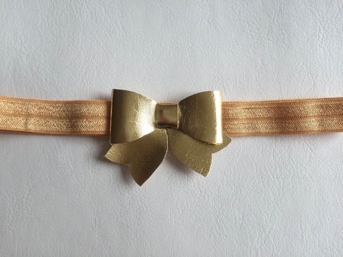 lot Handmade glitter tissu or argent baby infant bandeaux nouveau-né bébé
