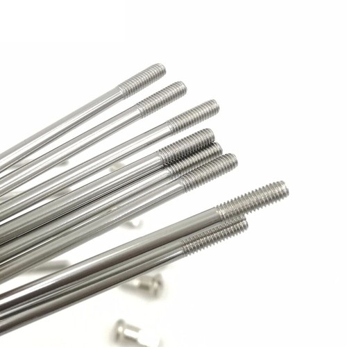 Stainless Steel Bicycle Spokes 2.3mm Diameter Sliver Color E-bike Tools 40pcs