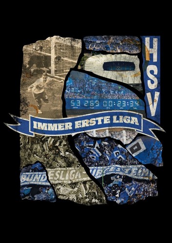 S-4XL HAMBURGER SV HSV limited Edition HERREN T SHIRT „Immer erste Liga” Gr