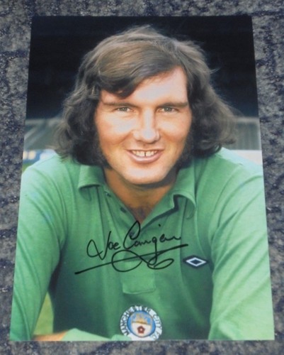 12x8 PHOTO SIGNED. JOE CORRIGAN MANCHESTER CITY FOOTBALLER 4