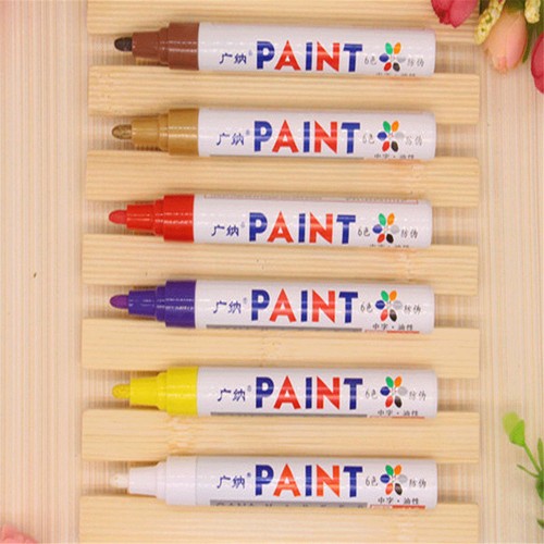 Tire Permanent Paint Marker Pen Car Tyre Rubber Universal Waterproof Oil Based