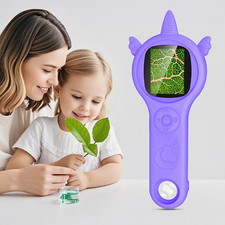Kids Toy Microscope, Educational Science Stem for Fun Games and Explore