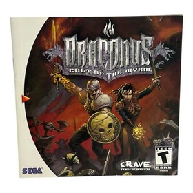 Draconus: Cult of the Wyrm (Sega Dreamcast, 2000) Complete w/ Manual + Reg Card
