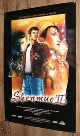 Shenmue II very rare Promo Poster 92x61cm Sega Xbox