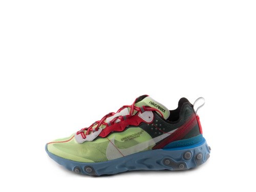 Nike Mens React Element 87 X Undercover Volt//University Red-Black BQ2718-700