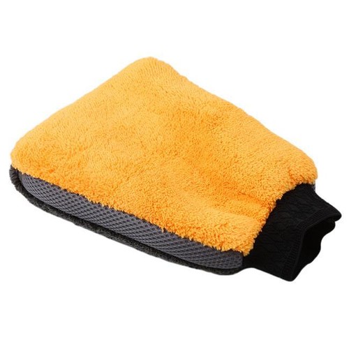 New Microfiber Plush Mitt Car Wash Mitten Washing Glove Cleaning Brush Tools W