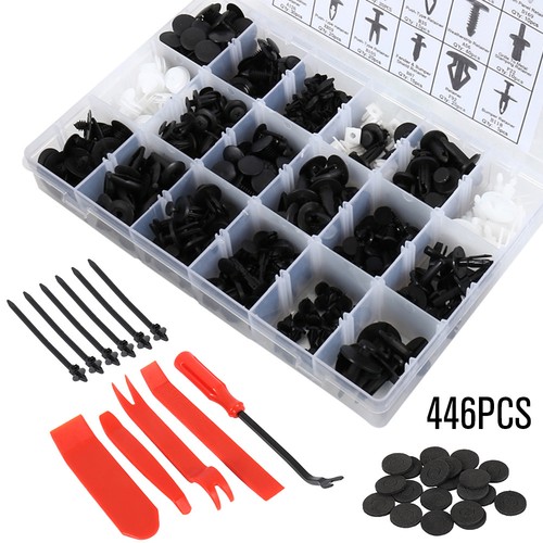446x fixation auto clip voiture pour tableau bord panneau garniture protection