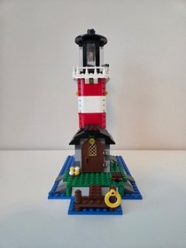 Lego creator 3 in 1 Lighthouse #5770  100% complete   working light brick