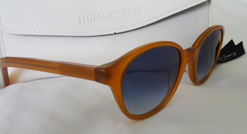 New Elizabeth and James Madison Women/'s Sunglasses with Case Camel $155