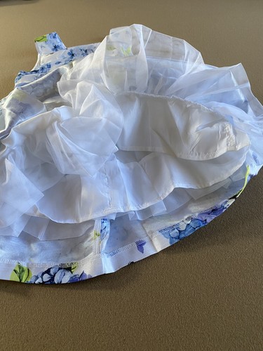 Gymboree Floral Duppioni Dress Easter