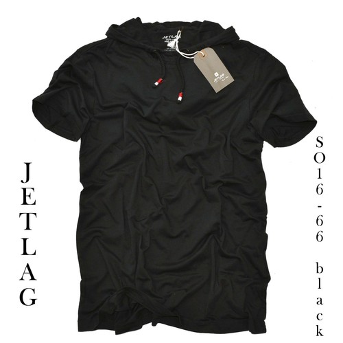 T-Shirt Hoodie by JETLAG /"SO16-66 black/" T Shirt mit Kapuze *Jet Lag Hoody *NEU