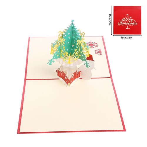 Handmade 3D Pop Up Greeting Card Birthday Wedding Christmas Mother Day Xmas Gift