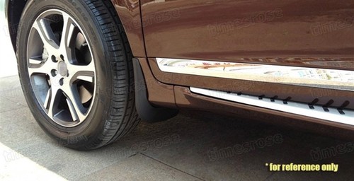 4Pcs Car Mud Flaps Splash Guards Fender Mudguard for VW Tiguan R-Line 2018 2019