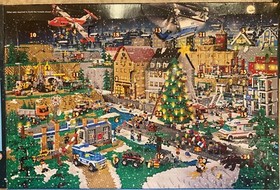Lego City Advent Calendar 4428 Opened INCOMPLETE With 16 Unopened NEW Mini Packs