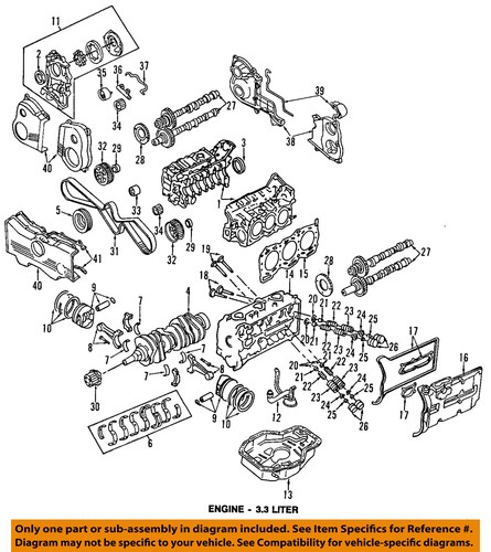 SUBARU OEM 92-97 SVX-Valve Cover Gasket 13270AA031
