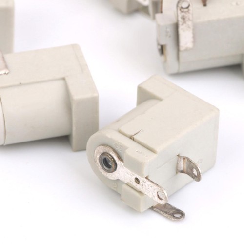 10pcs DC 5.5mm x 2.1mm Power Supply Sockets Female Jack Connectors