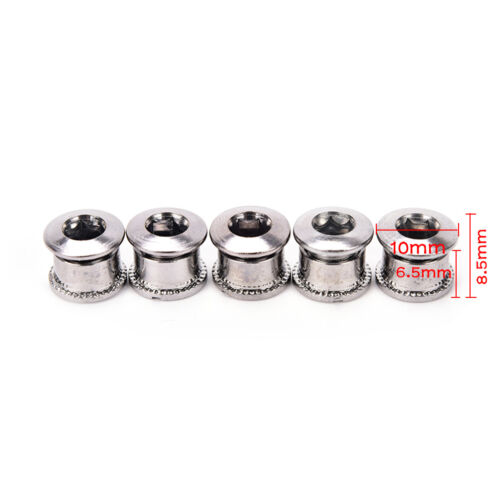 5 Pairs Crankset Bolts Crank Bolts Bike Chainring Bolts Bicycle Crank ScrewsWP4