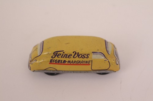 Feine Voss Eigelb Margarine H-85 Bus Auto Blechauto Werbung Blechspielzeug