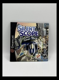 Silent Scope Sega Dreamcast Instruction Manual Only Vintage Authentic Retro Nice