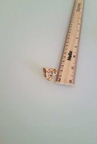JM by Julien Macdonald Safari collection Leopard Ring with Swarovski Crystals