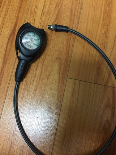 suunto spg with miflex hose