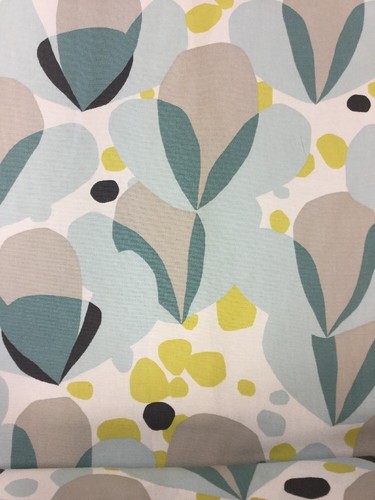 By The Metre Villa Nova Alva Quince Cotton Fabric slight Seconds