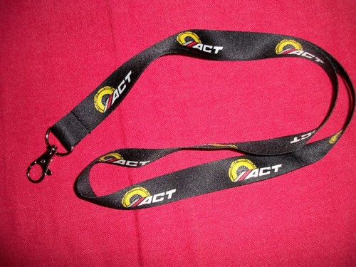 ACT Lanyard Keychain Ticket ID Tag Clip Key Badge Holder Neck ACT Lanyard Keychain Ticket ID Tag Clip Key Badge Holder Neck