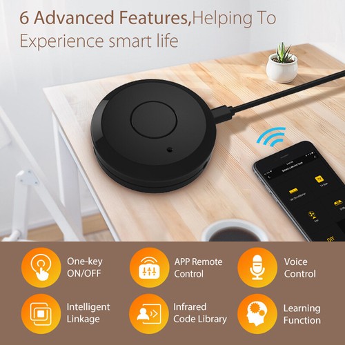 IR WiFi Smart Wireless Remote Control Switch For Home TV Air Conditioner APP