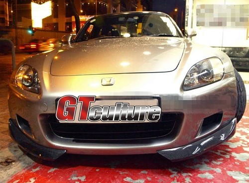 FOR CARBON FIBER HONDA S2000 AP1 FRONT BUMPER LIP SPLITTERS CANARDS BODY KIT