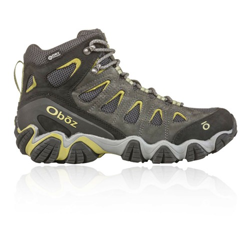 Oboz homme en dents de scie MI b-Sèche chaussures de marche Vert Gris Sports Extérieur Imperméable