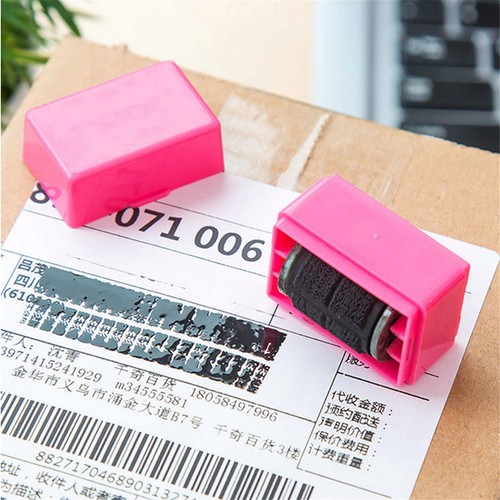 Guard Your ID Roller Stamp SelfInking Stamp Messy Code Security Office HE