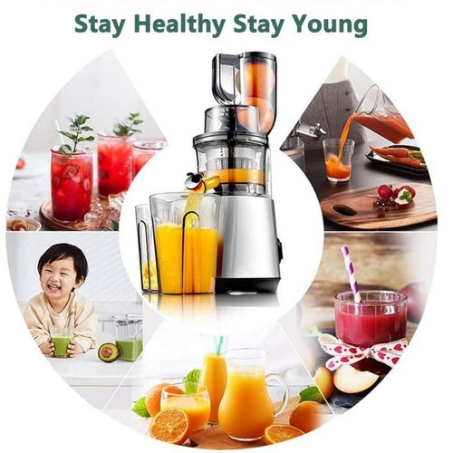Slow Juicer Slow Masticating Juicer Extractor Slow Cold Press Juicer Machine