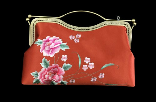 Details about / Elegant Handsewn Su Embroidery Crossbody Luxury Evening Party Bridal Handbag 102