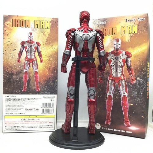 1//6 Scale 12inch Iron Man Mark5 Figure ironman MK5 PVC figure Collect toys Gift