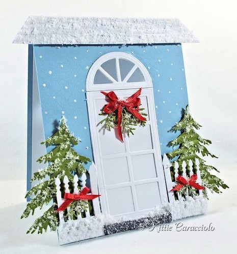 WINDOW DIE-Impression Obsession//IO Stamps DOOR DIE105-U -Steel//Wafer Dies