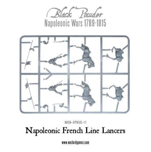 WARLORD NAPOLEONIC FRENCH LINE LANCERS SPRUE BLACK POWDER