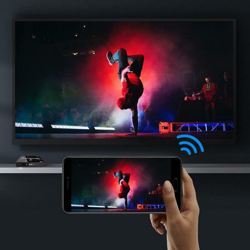Transpeed Android 9.0 Bluetooth TV Box Google Voice Assistant Youtube 6K 3D Wifi