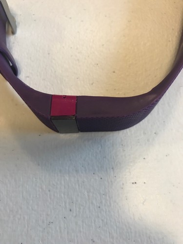 Fitbit Charge HR Large Plum Band Activity Tracker Heart Rate Monitor #F229-Plum