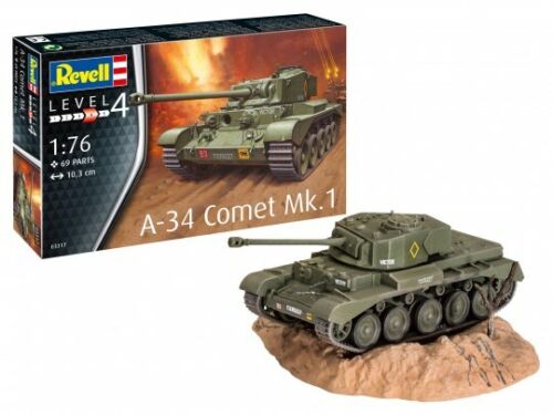 Neu Revell 03317-1//76 A-34 Comet Mk.1