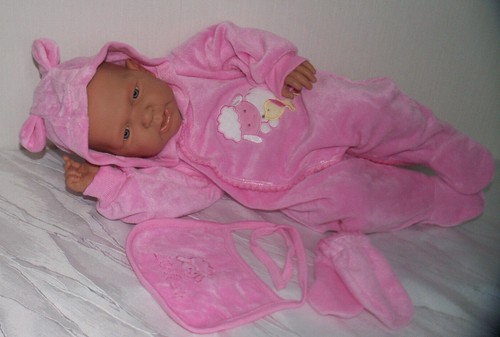 Baby Set Combinaison Capuche voiture Costume Fille Garçon Unisexe Taille 50,56,62,68 NOUVEAU!