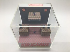 Kid Icarus - Pit Nintendo NES Shadow Box Diorama Cube