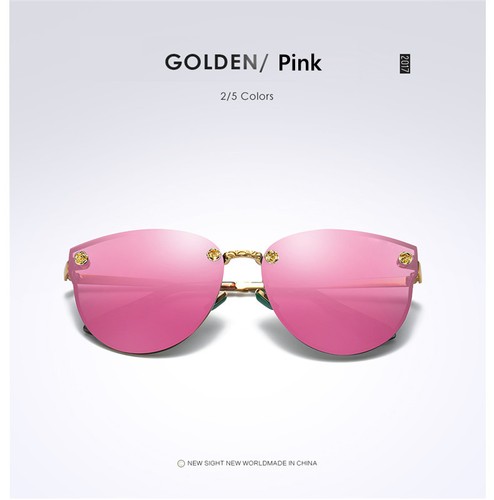 Brand Designer Noir Lunettes de soleil femme vintage Cat Eye Lunettes de soleil polarisées